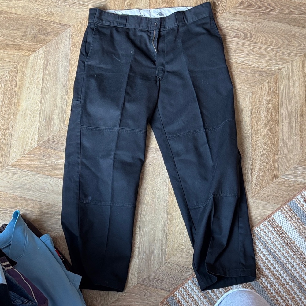 Dickies Men's Black Dress Pants